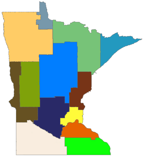 Minnesota Lake Properties Map